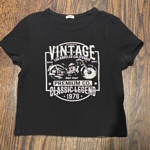 Garage Black Vintage Graphic Tee